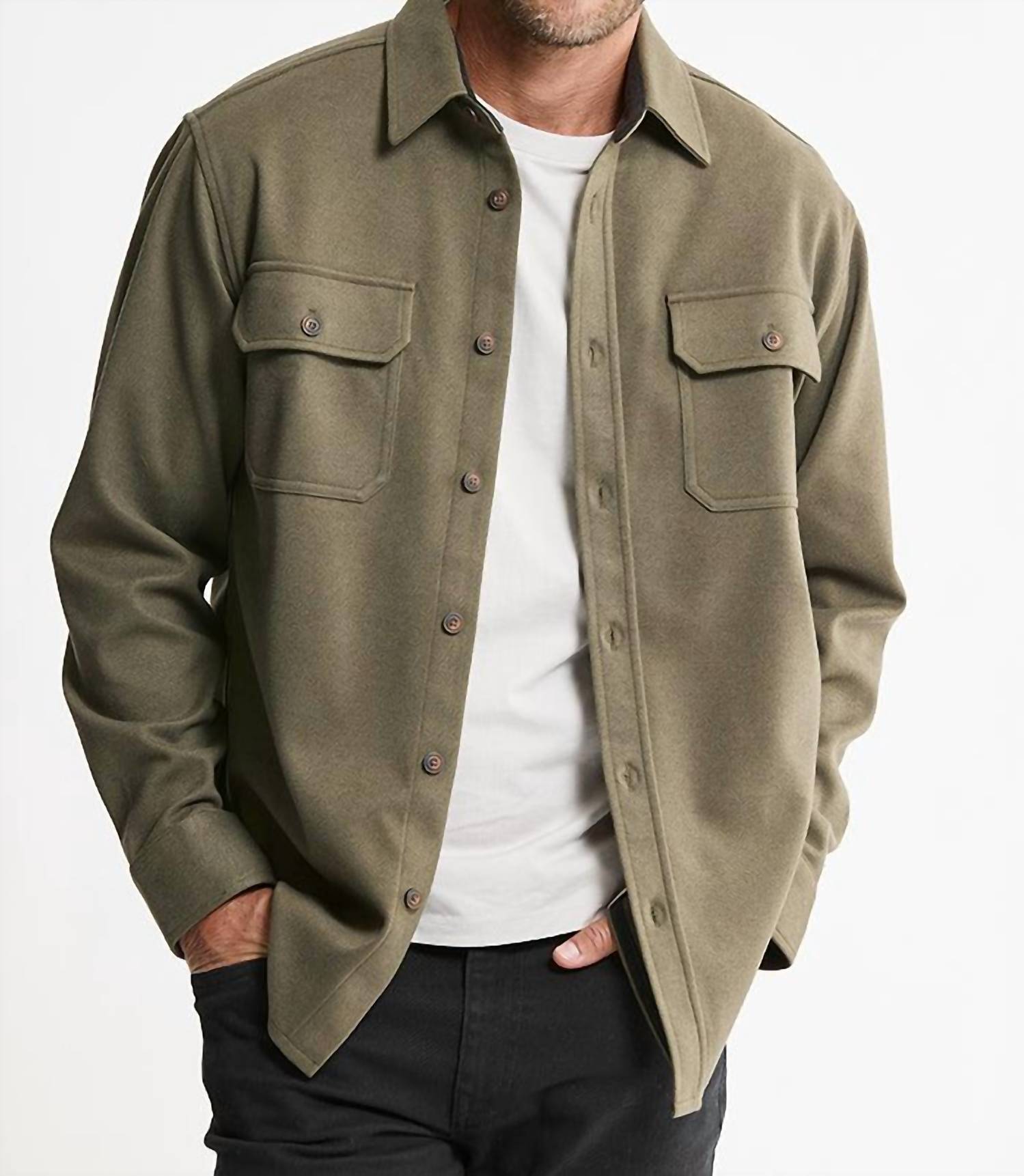 Jachs New York - Brushed Twill Overshirt