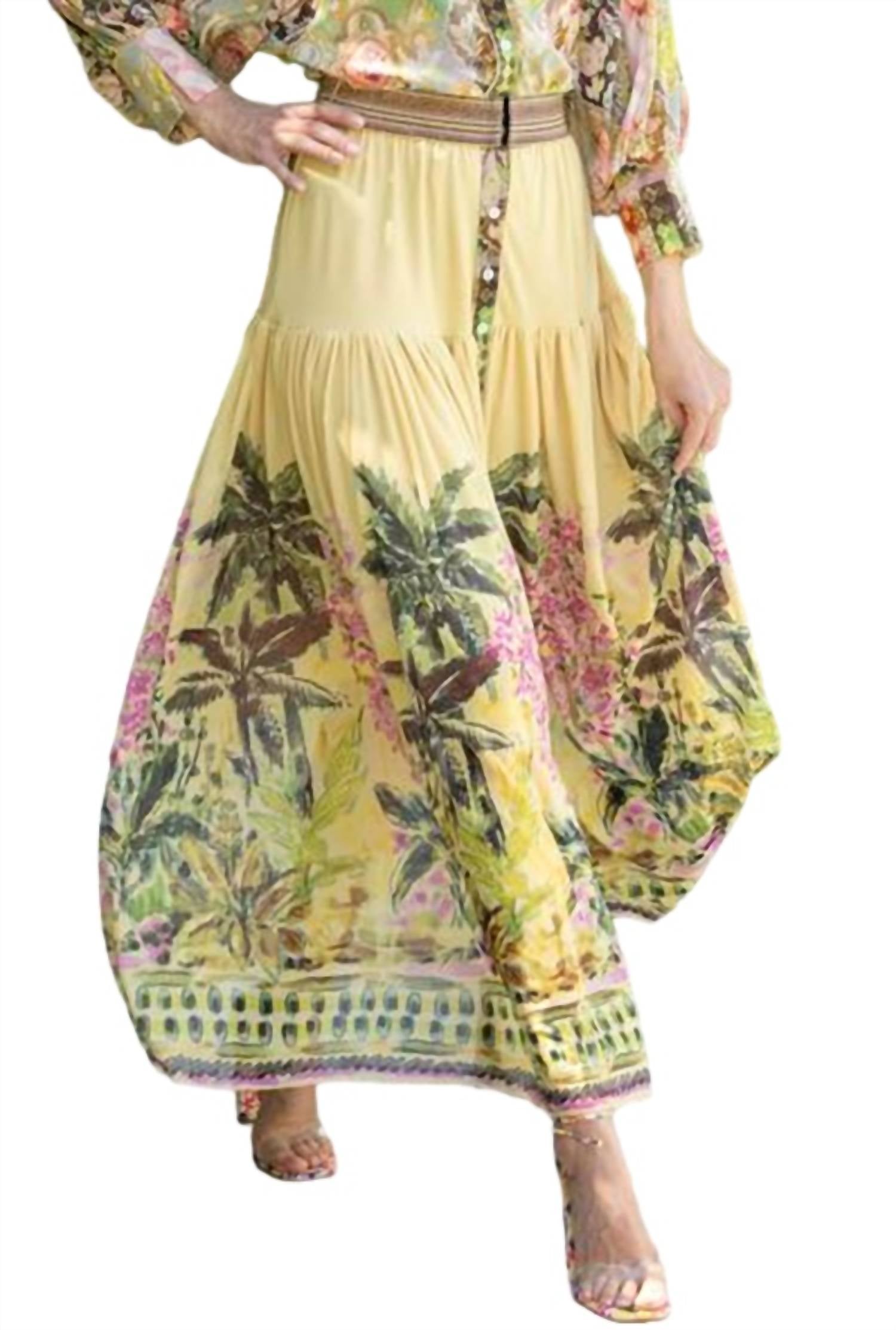 Petit Pois By Viviana G - Palms Maxi Dress