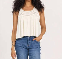 Dear John Denim - Sleeveless Lace Detail Top