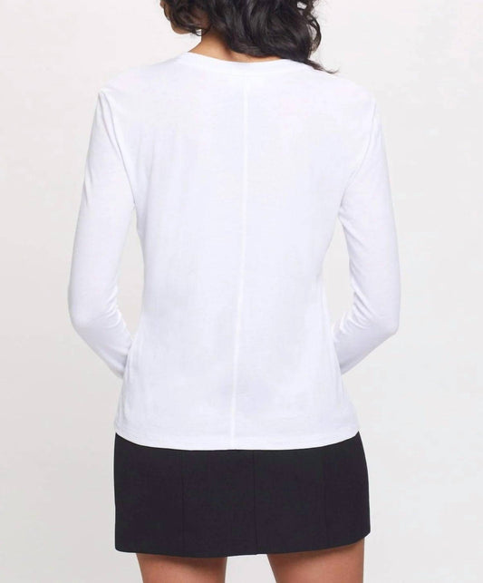 Goldie - Organic Crewneck Long Sleeve Tee