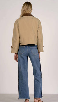 Elan - Cropped Trench Coat