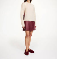 By Malene Birger - Namia Leather Mini Skirt
