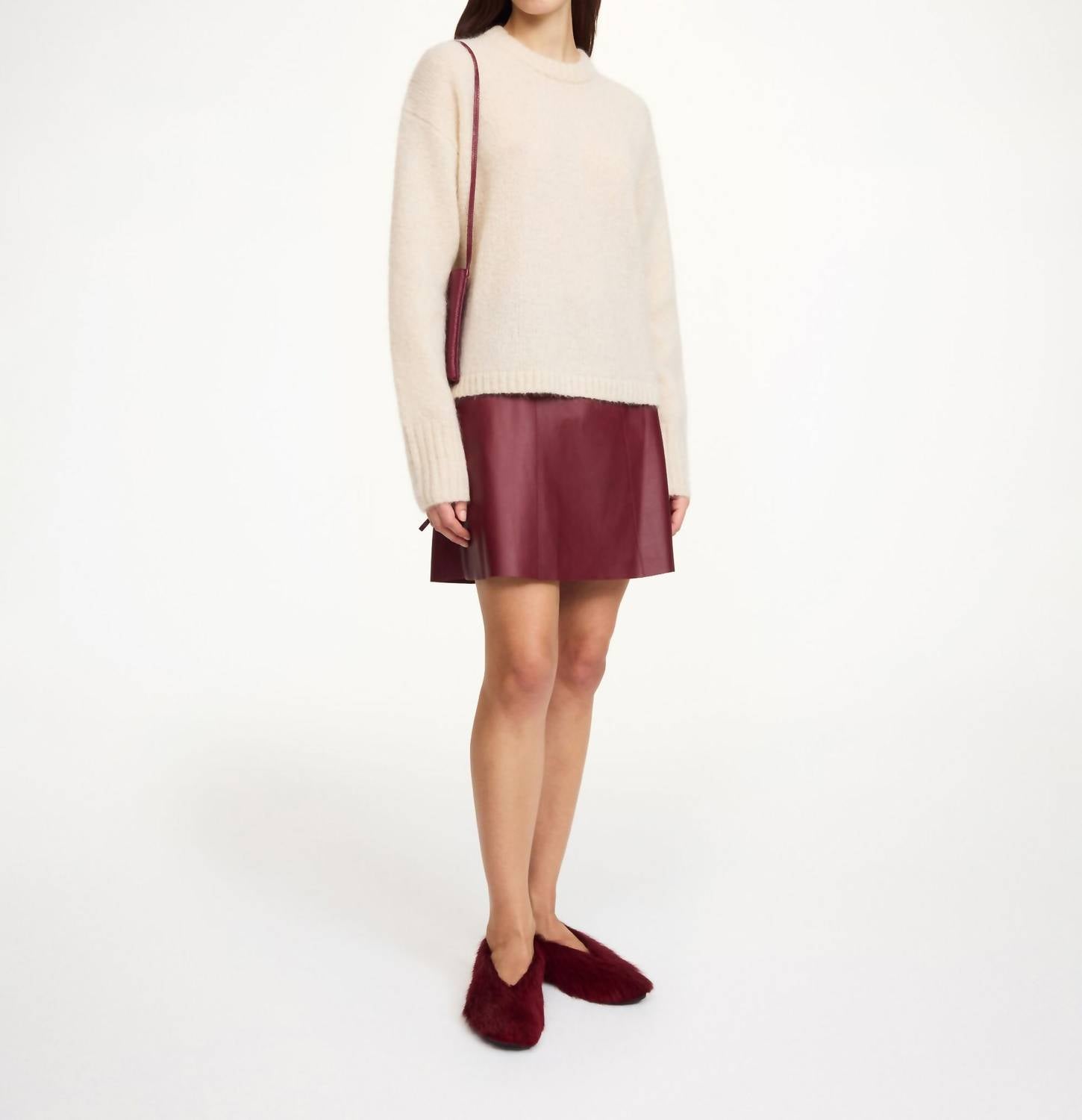 By Malene Birger - Namia Leather Mini Skirt
