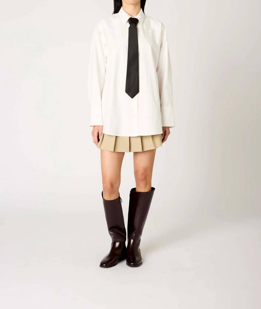 Nia - Dahlia Button Down Shirt