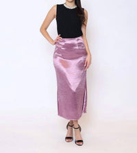 Gracia - Pearl Trim Neckline Knit Tank