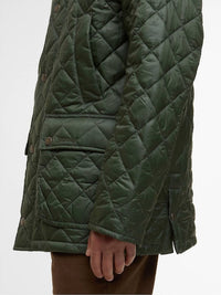 Barbour Essential Bedale Quilted Jacket in olive - men's jacket - view 4