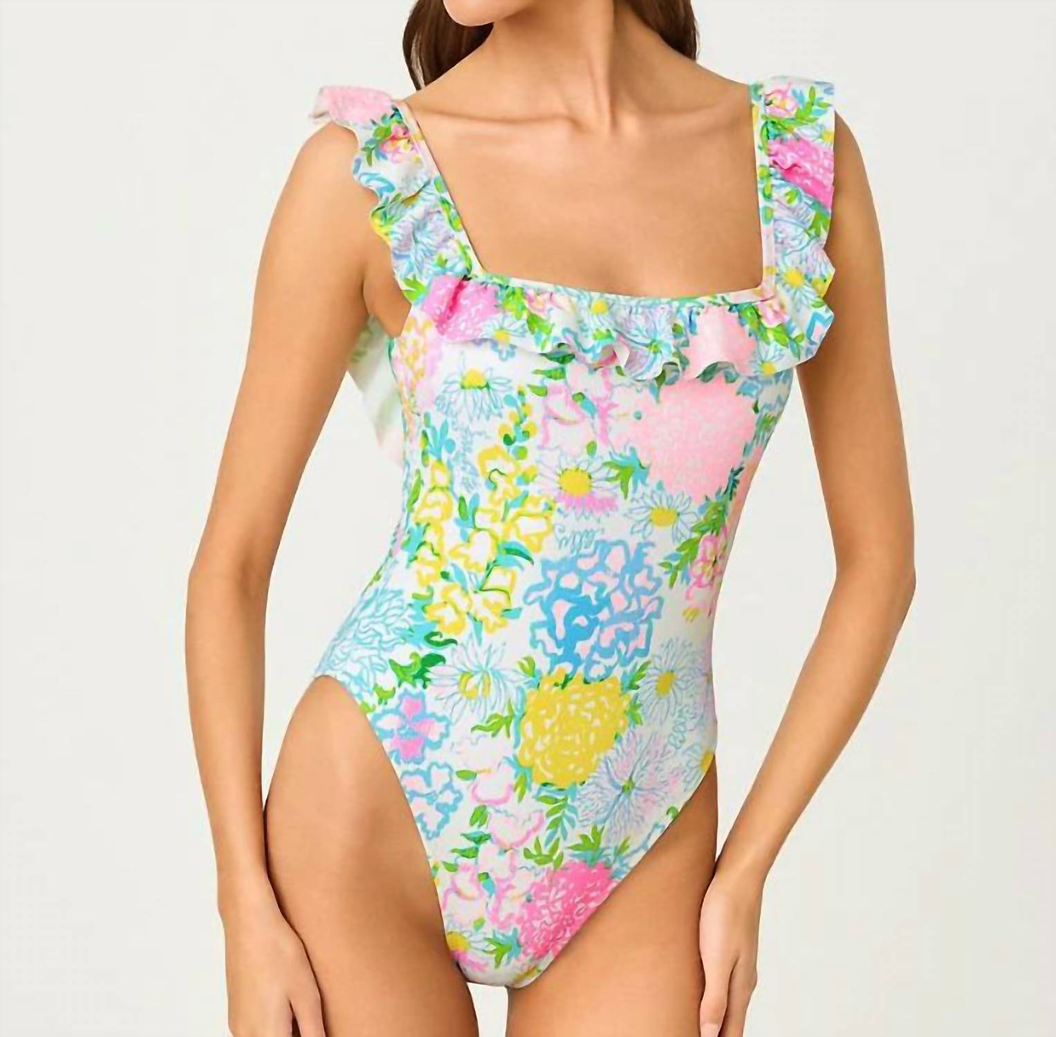 Lilly Pulitzer - Aemma Ruffle One Piece Swimsuit