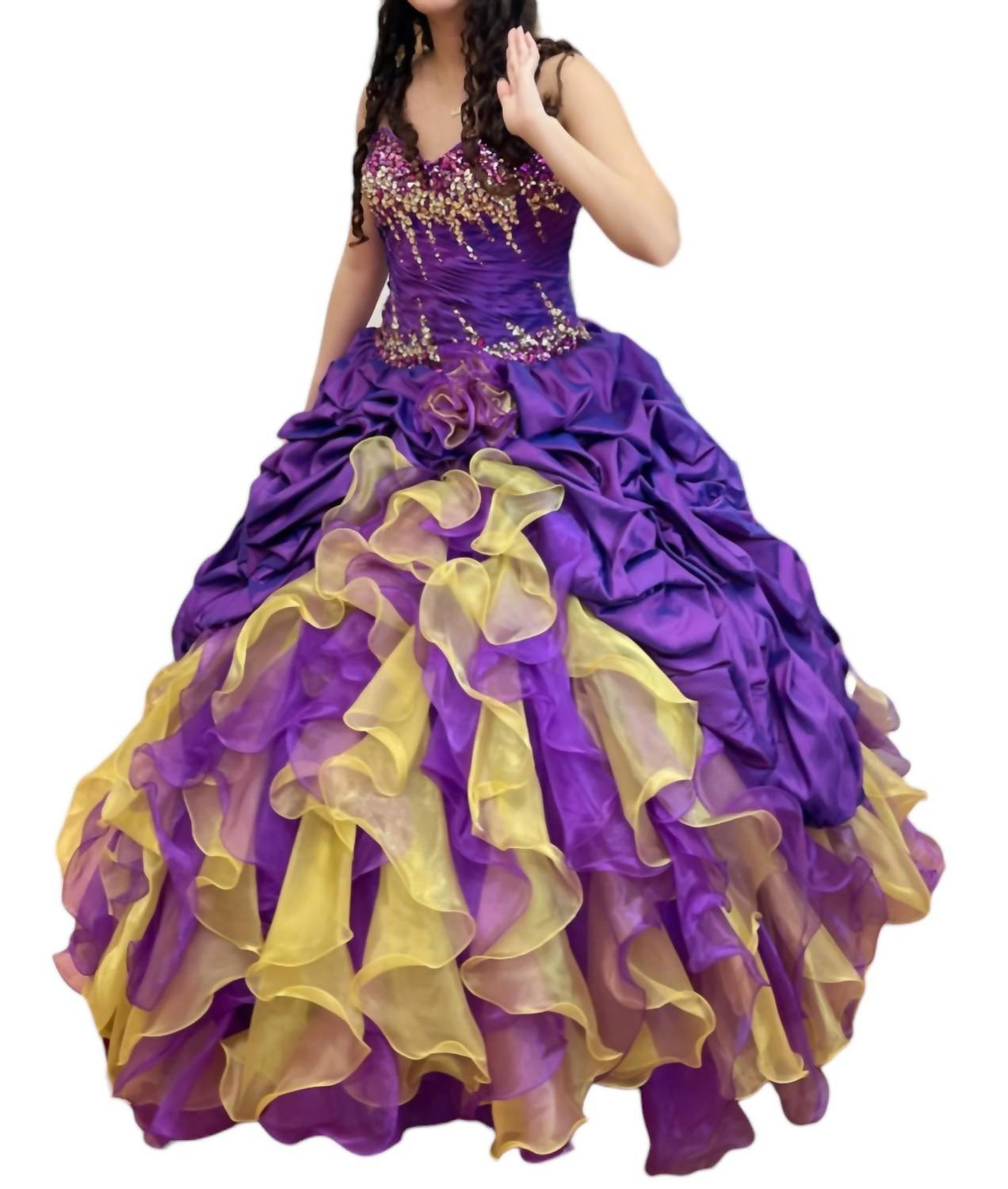 Mary'S Bridal - Quincea√±era Off Shoulder Ruffle Dress