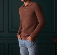 The Normal Brand - Robles Knit Waffle Stitch Polo