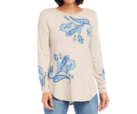 Karen Kane - Oakland Paisley Print Top