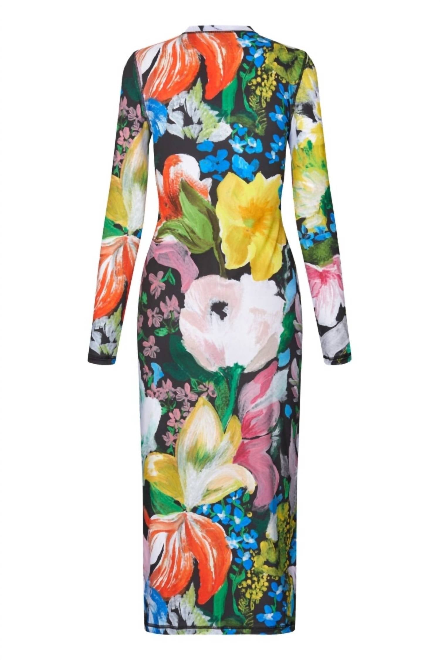 Stine Goya - Pullover Long Sleeve Midi Dress