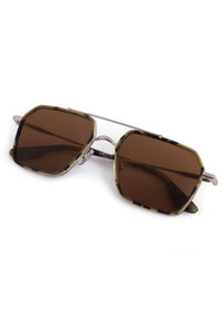 Krewe - Unisex Emery Aviator Non-polarized Sunglasses
