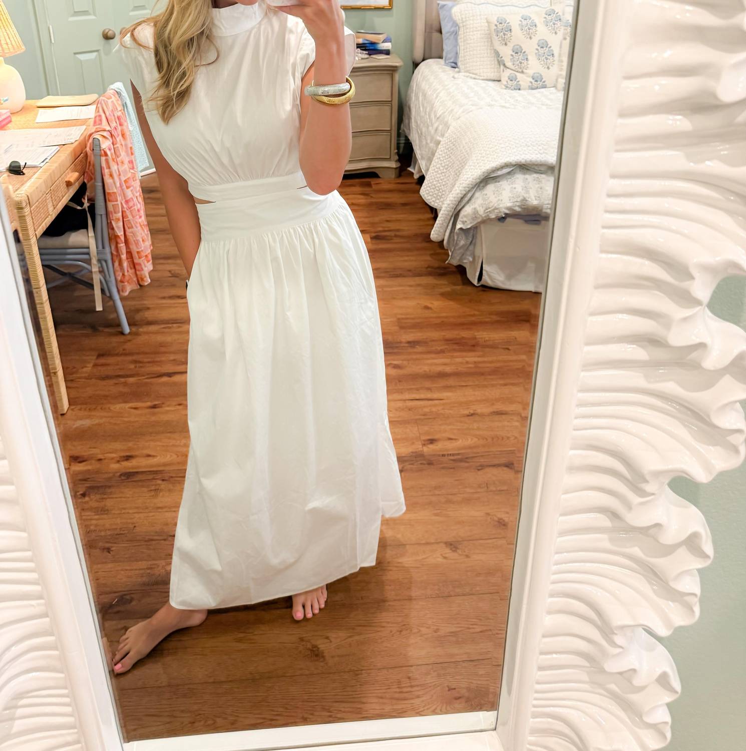 Sincerely Ours - The Nantucket Pearl Maxi Dress