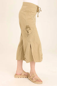 Xcvi - Cargo Gaucho Crop Pant