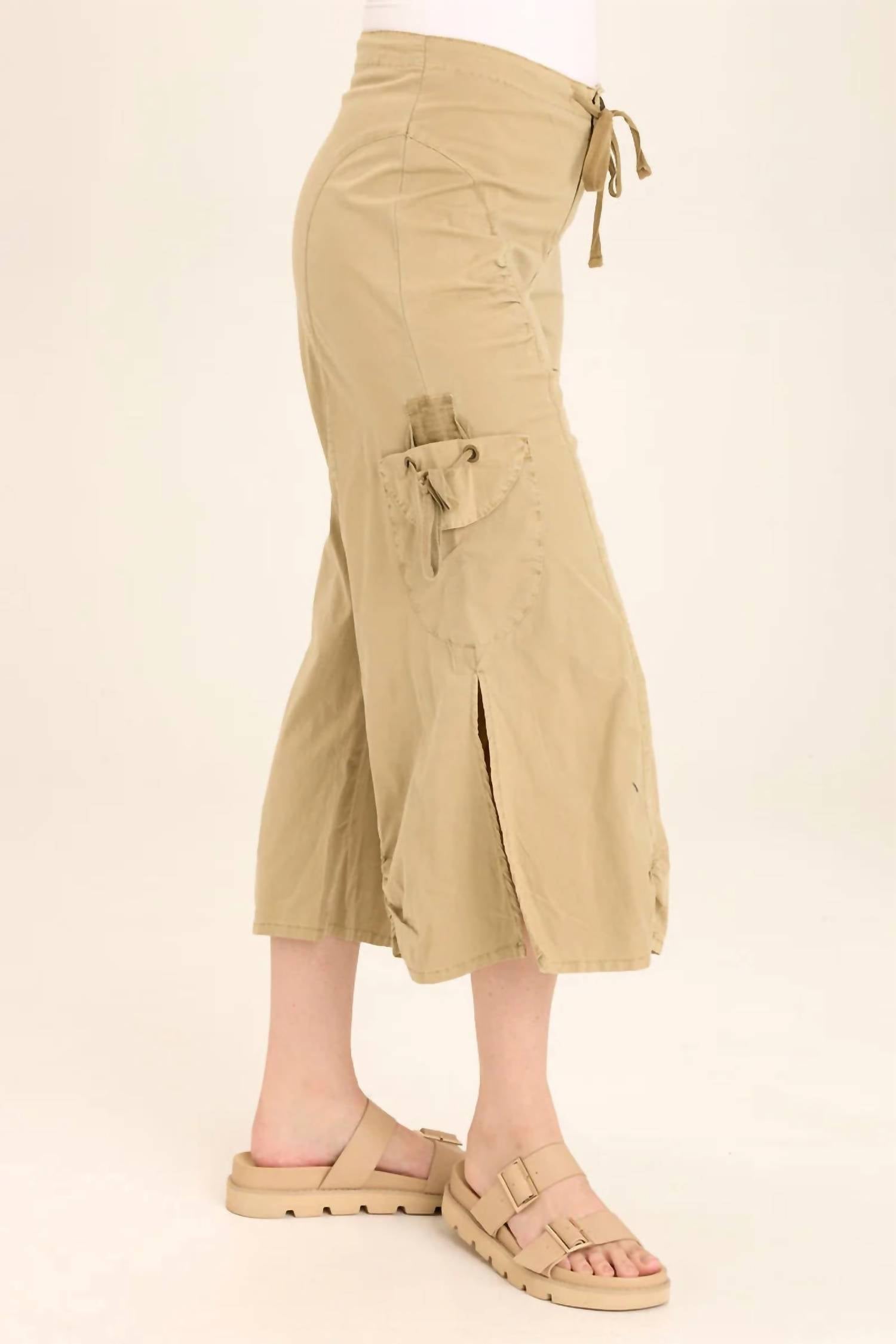 Xcvi - Cargo Gaucho Crop Pant