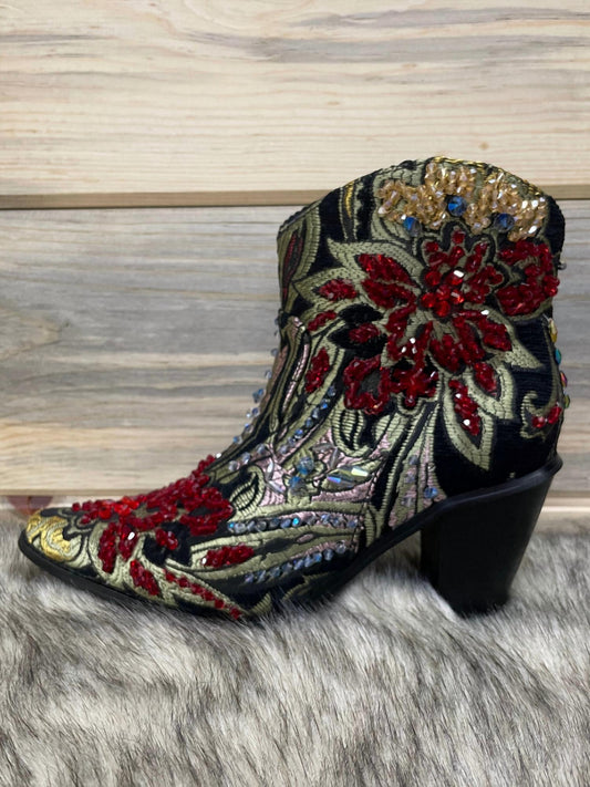 Ankle Length Bling Boots