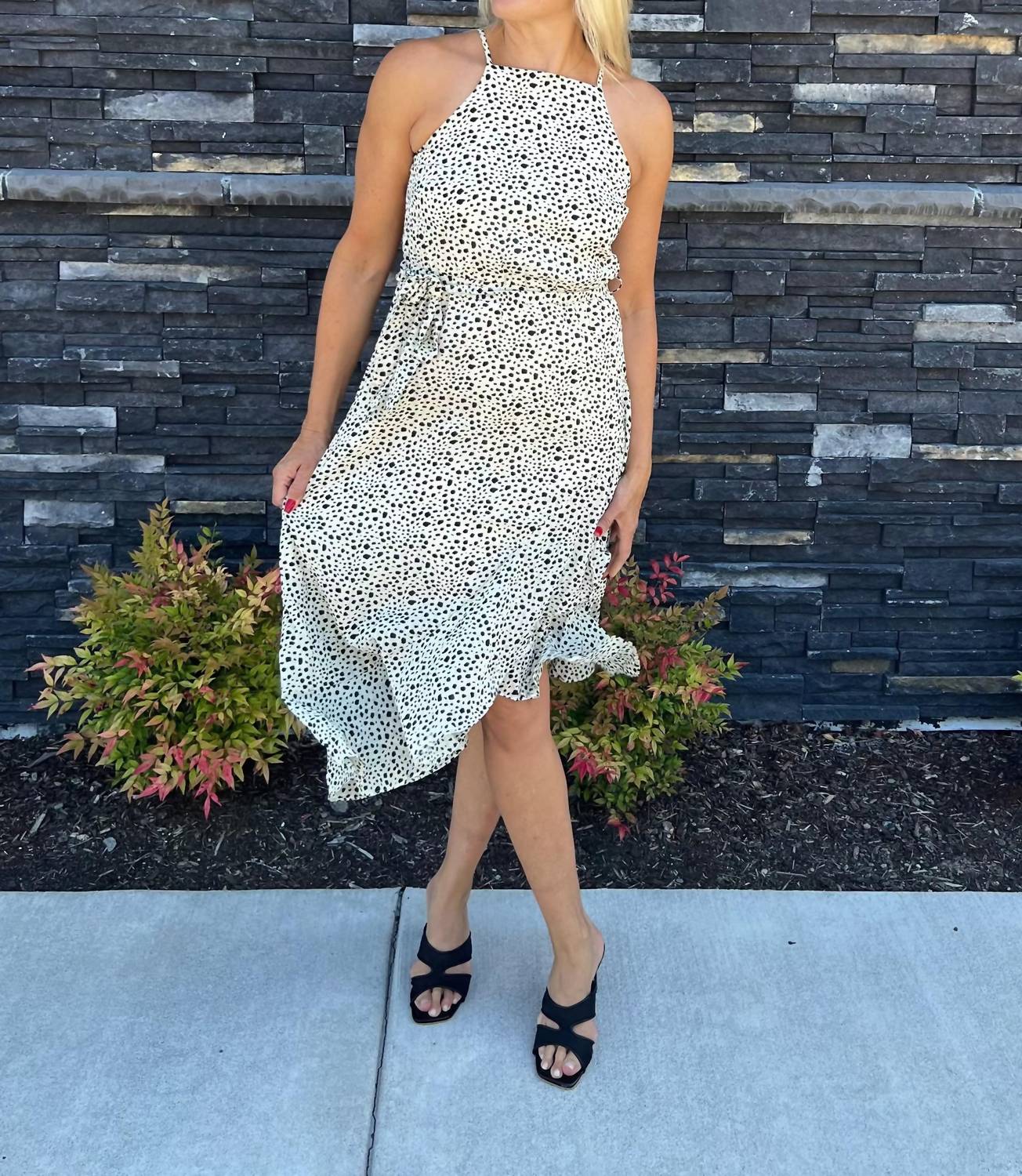 Thml - Spotted Print Dress