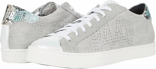 P448 - Women's John Leather Low-top Sneaker