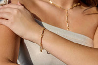 Adriana Pappas - Women's Gemstone Links Bracelet