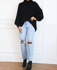 Zenana - Under Wraps Turtleneck Sweater
