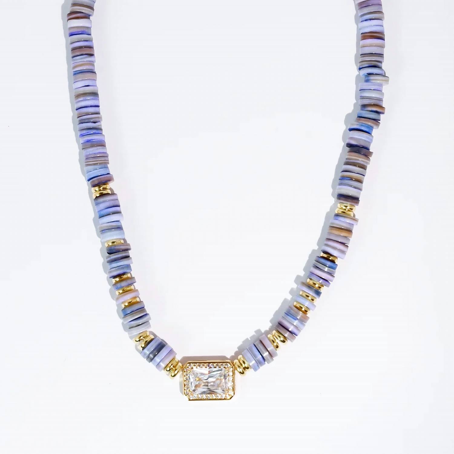 Treasure Jewels - Women's Dream Pop Gemstone Necklace