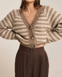 Z Supply - Women's Este Metallic Stripe Cardigan