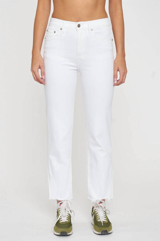 Daze - Straight Up High Rise Denim Pants