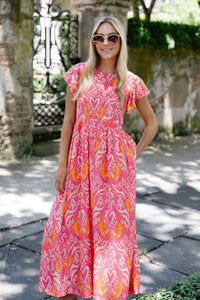Briton Court - Lydia Tiger Maxi Dress