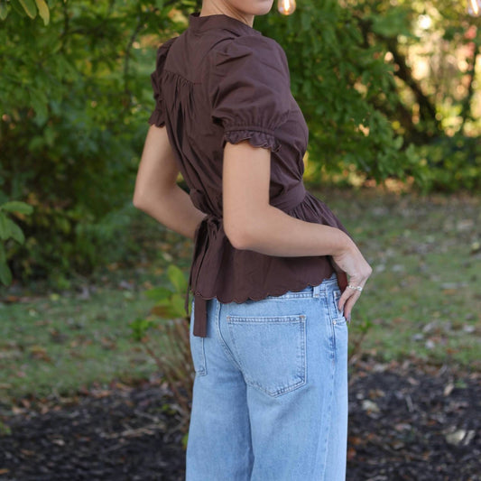 Tcec - The Celine V-neck Top