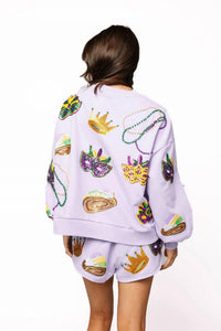 Queen Of Sparkles - Mardi Gras Icon Shorts