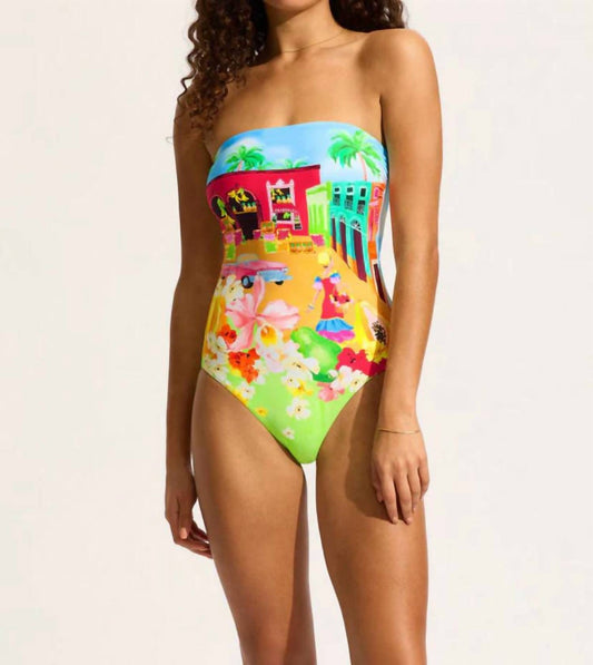 Seafolly - Cuba Bandeau One Piece