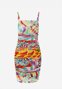 Dolce & Gabbana - Women's Short Draped Tulle Dress