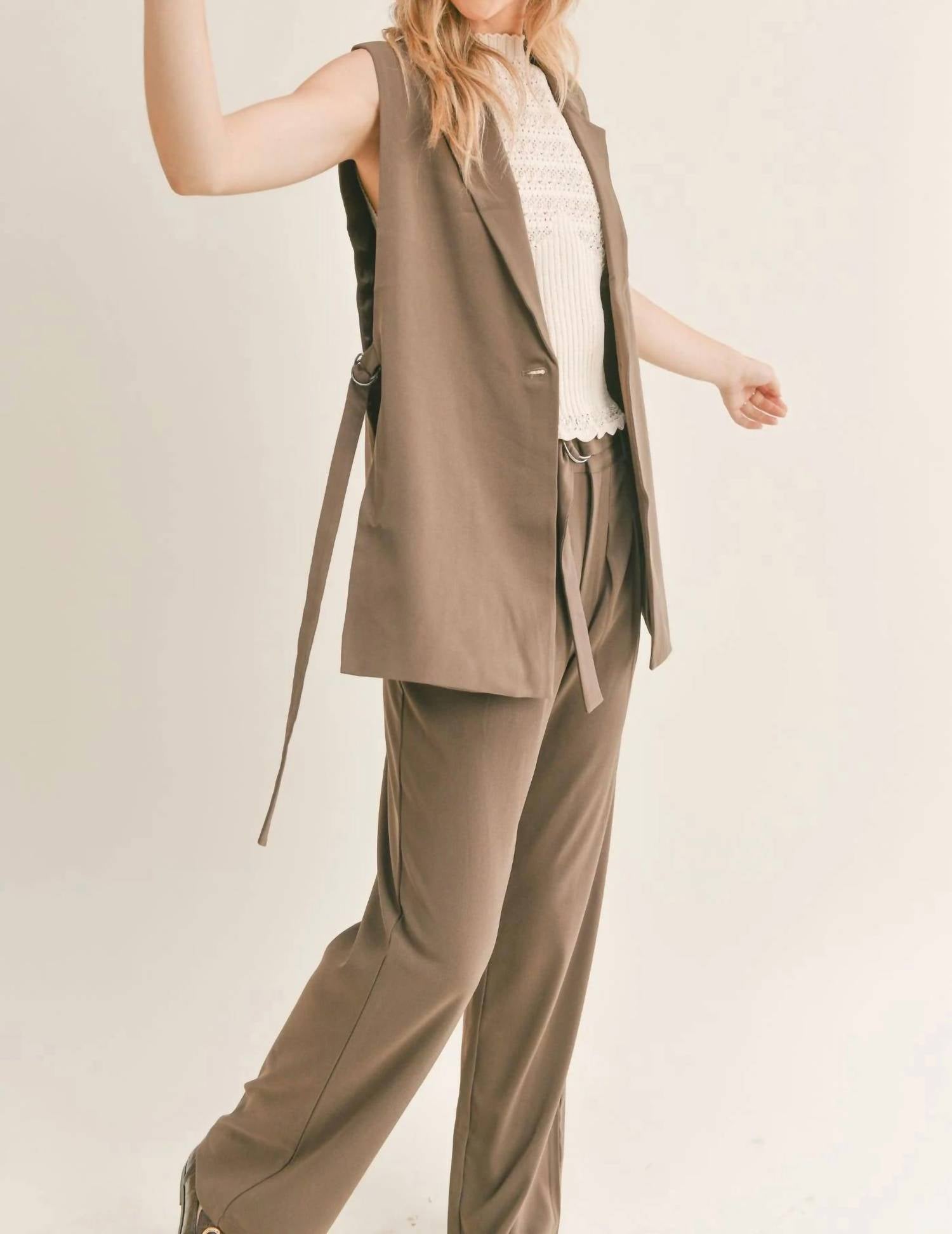 Sage The Label - Ryder Side Open Vest