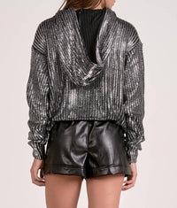 Elan - Metallic Hoodie