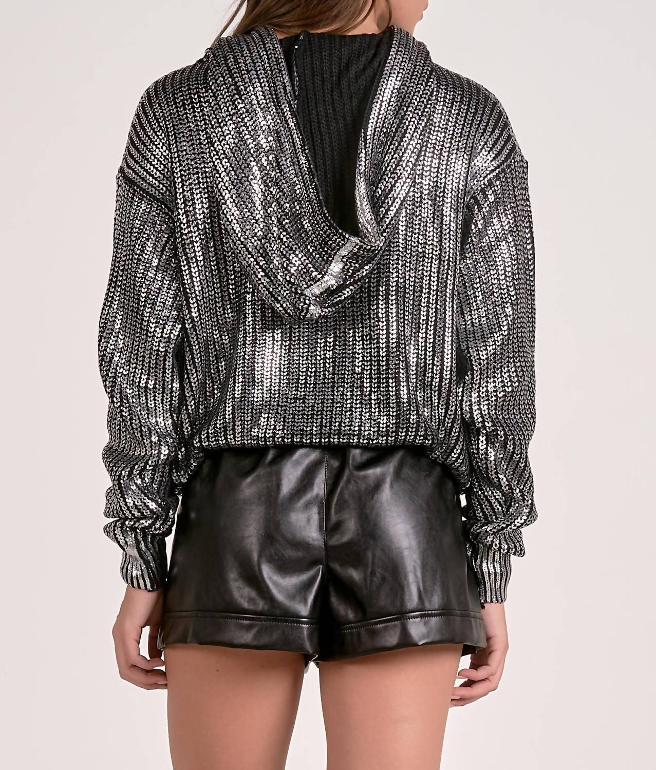 Elan - Metallic Hoodie