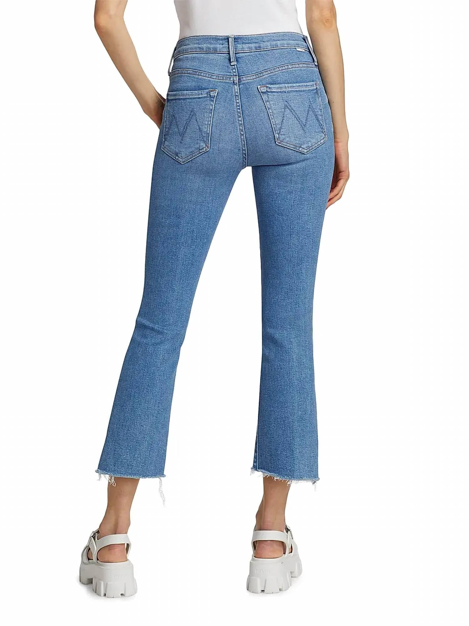 Mother - Insider Crop Step Fray Jeans