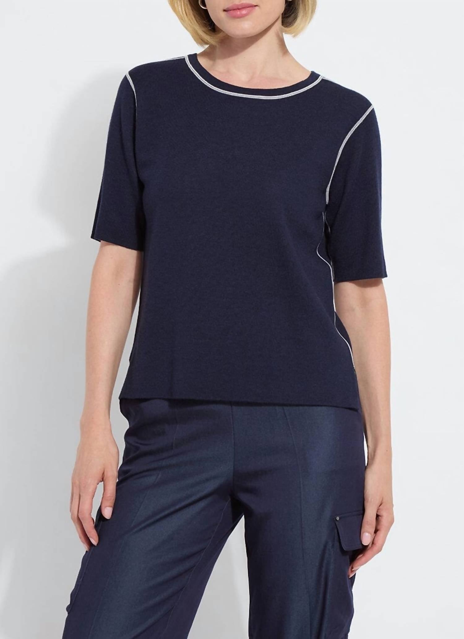 Lysse - Odessa Reversible Knit Short Sleeve Tee