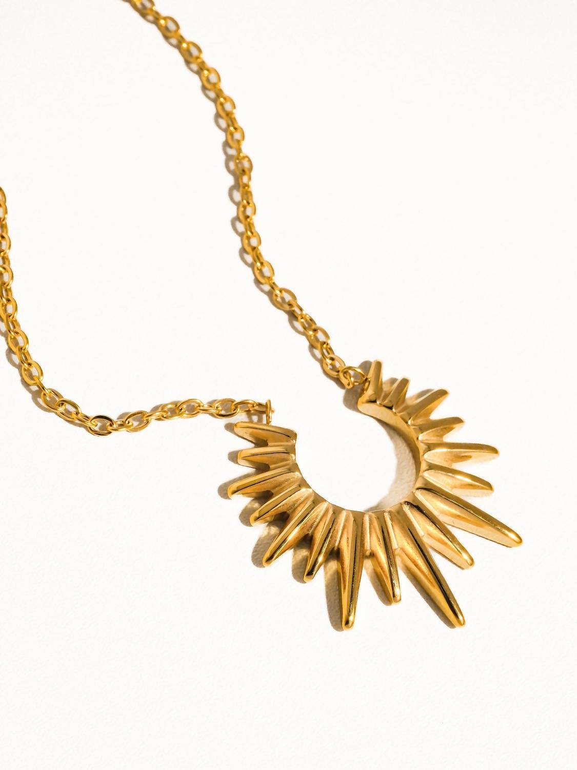 Flanerie By Maiq - Women's Sun Necklace