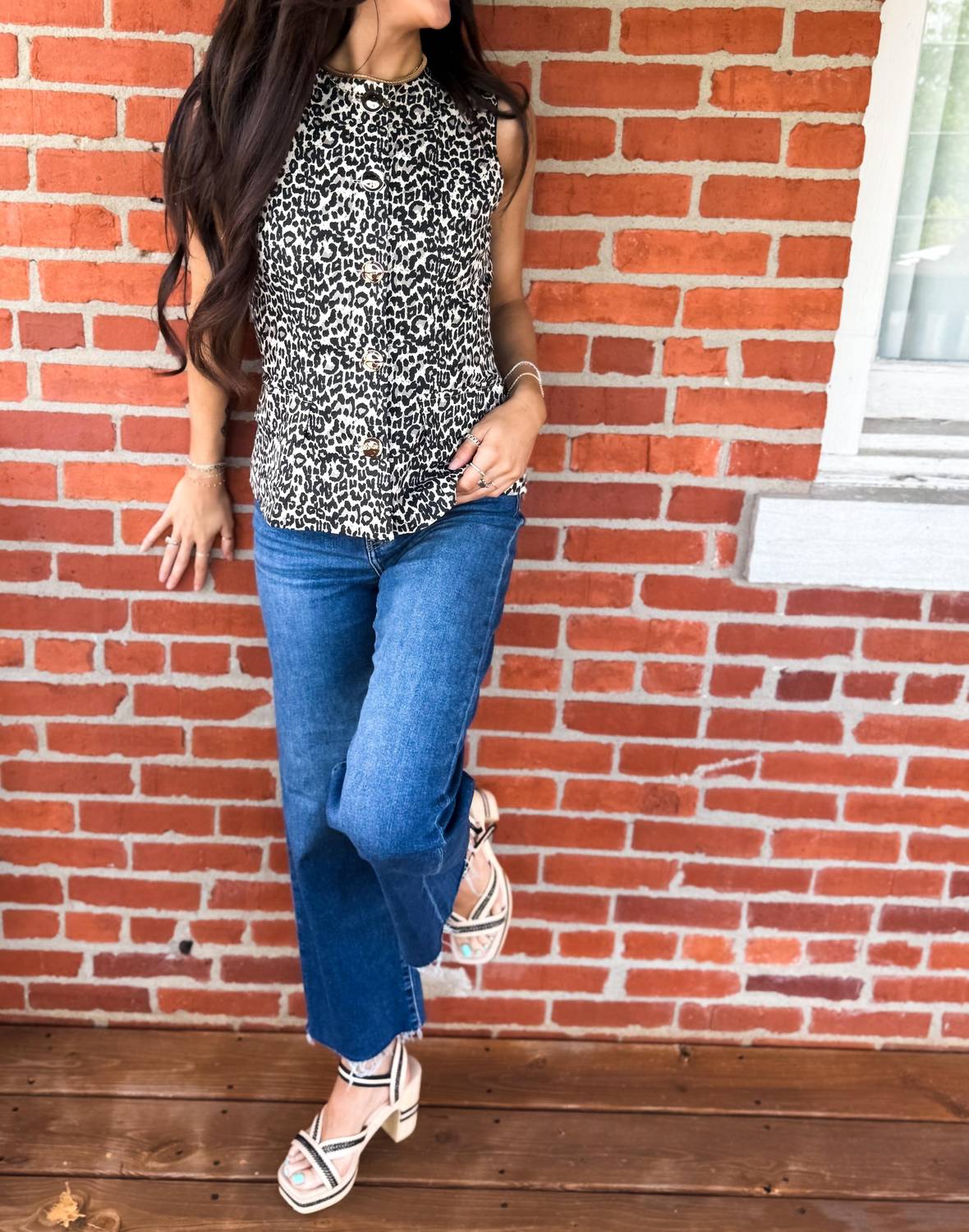 Entro - Leopard Luxe Vest