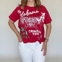 Stewart Simmons - Alabama 4th Quarter Sequin Tee