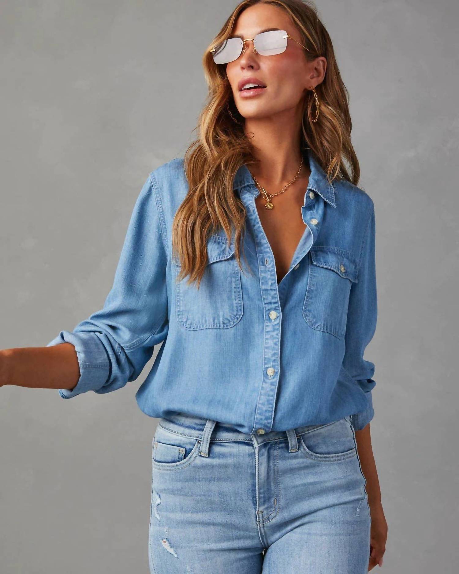 Sweetkama - Lightweight Denim Shirt