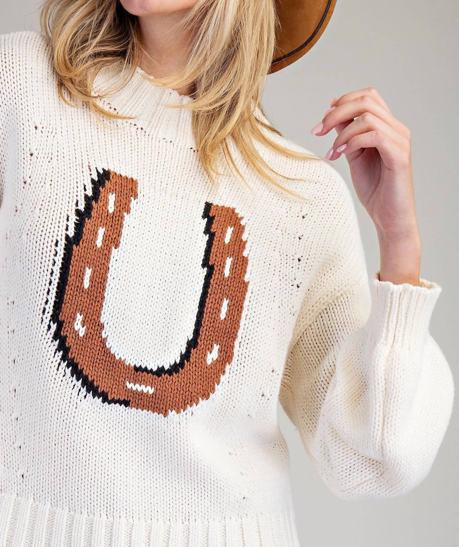 Ee:Some - Horseshoe Sweater
