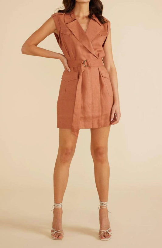 Minkpink - BELTED MINI DRESS