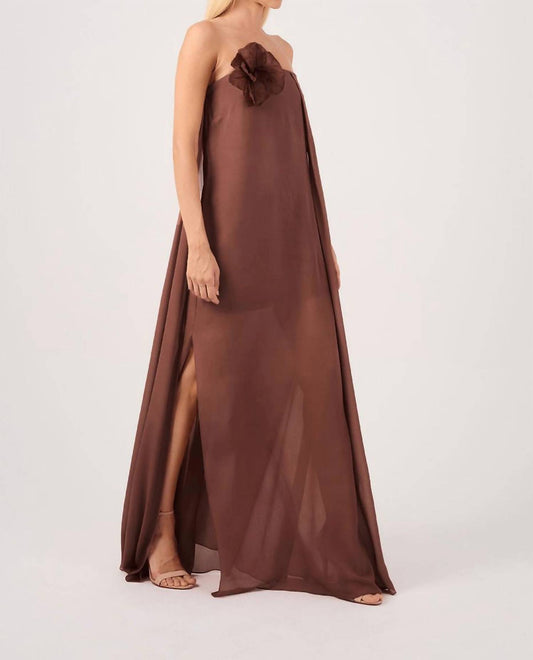 Dress To - Strapless Maxi Dress