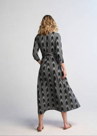 Guadalupe Design - Luciana Ikat Midi Dress