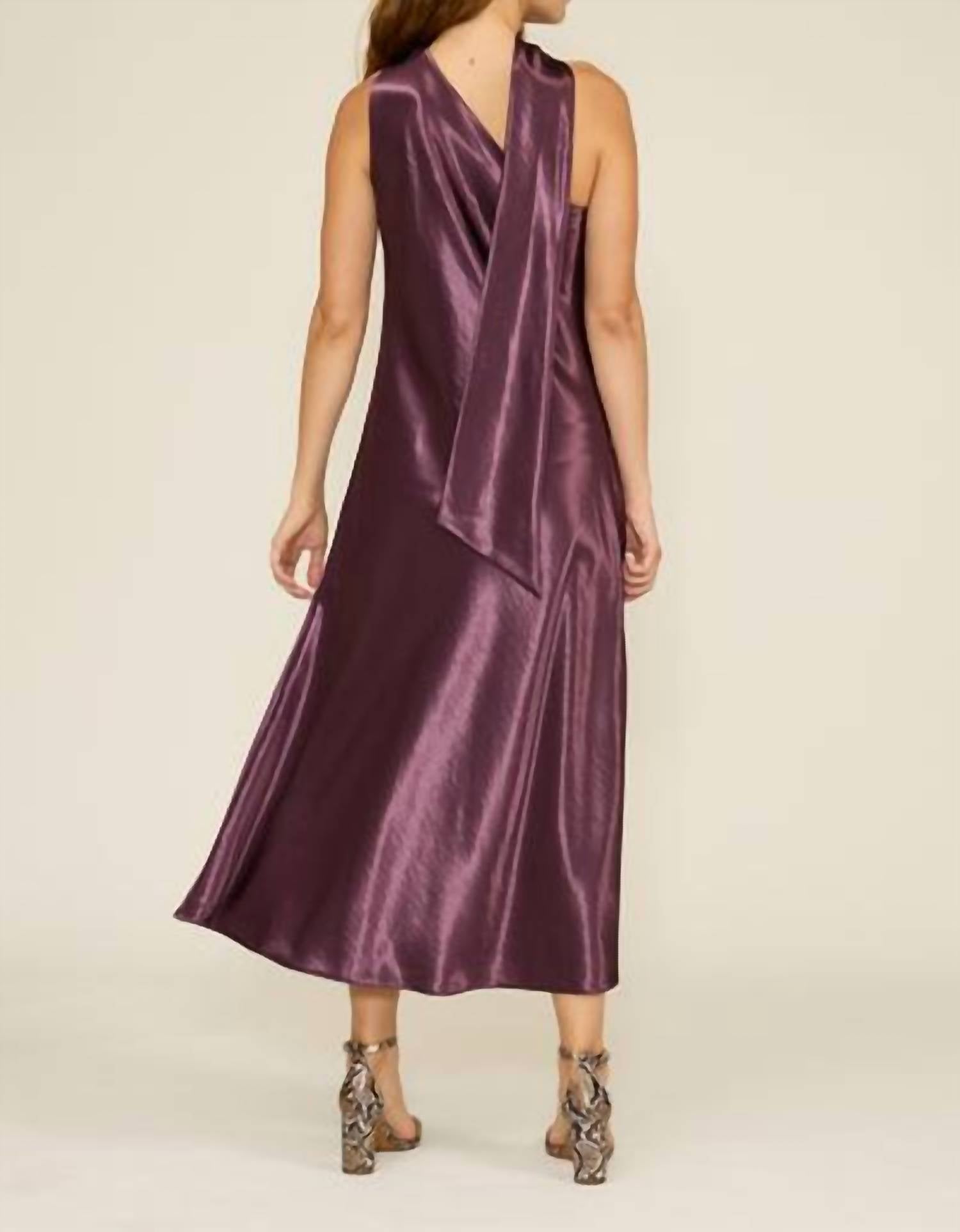 Lucy Paris - Hunter Maxi Scarf Dress