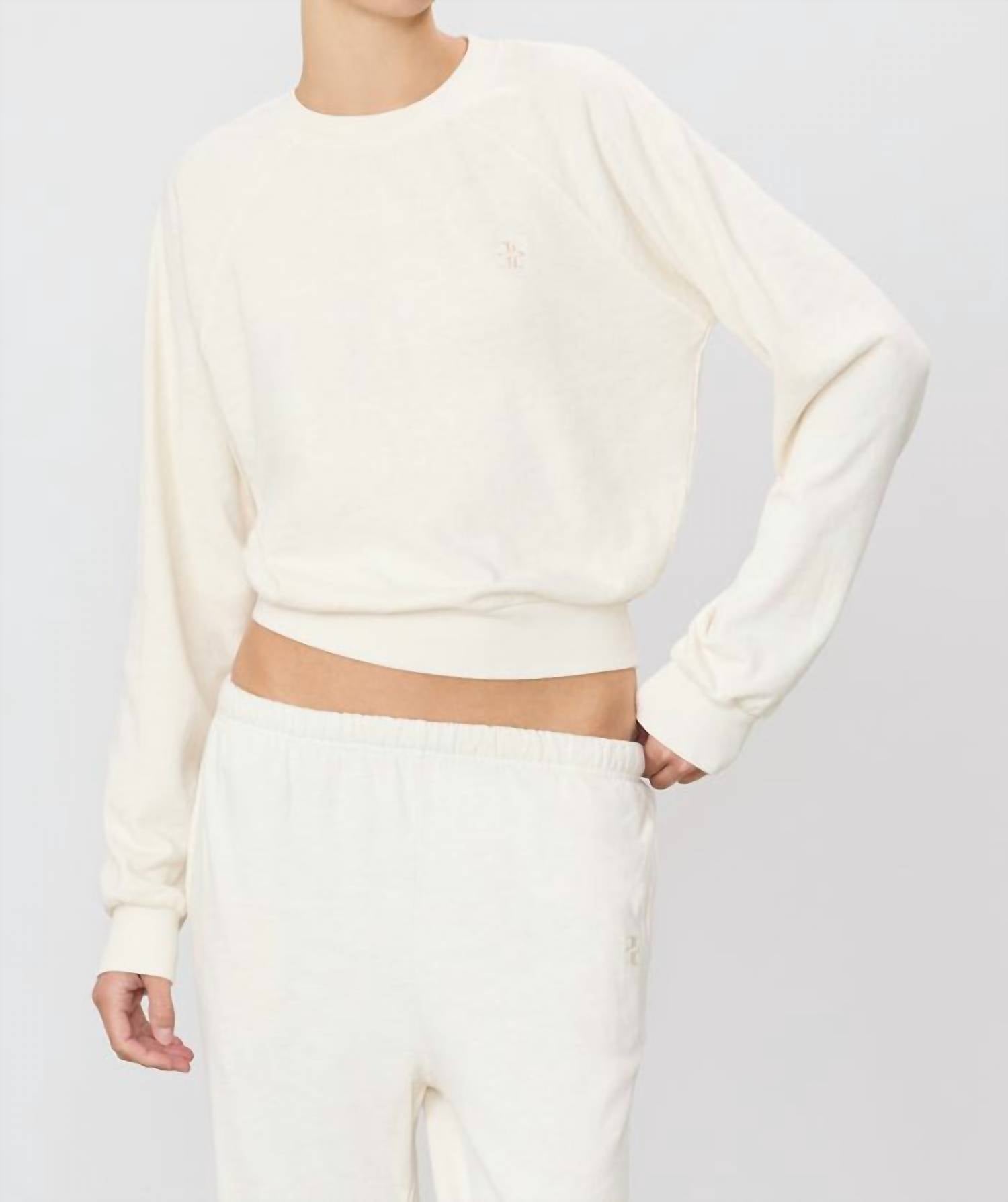 Eterne - Shrunken Raglan Sweatshirt