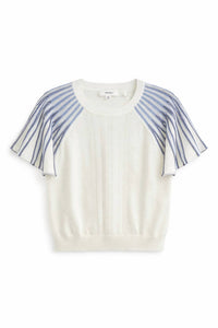 Sita Murt - Striped Flared Sleeve Sweater