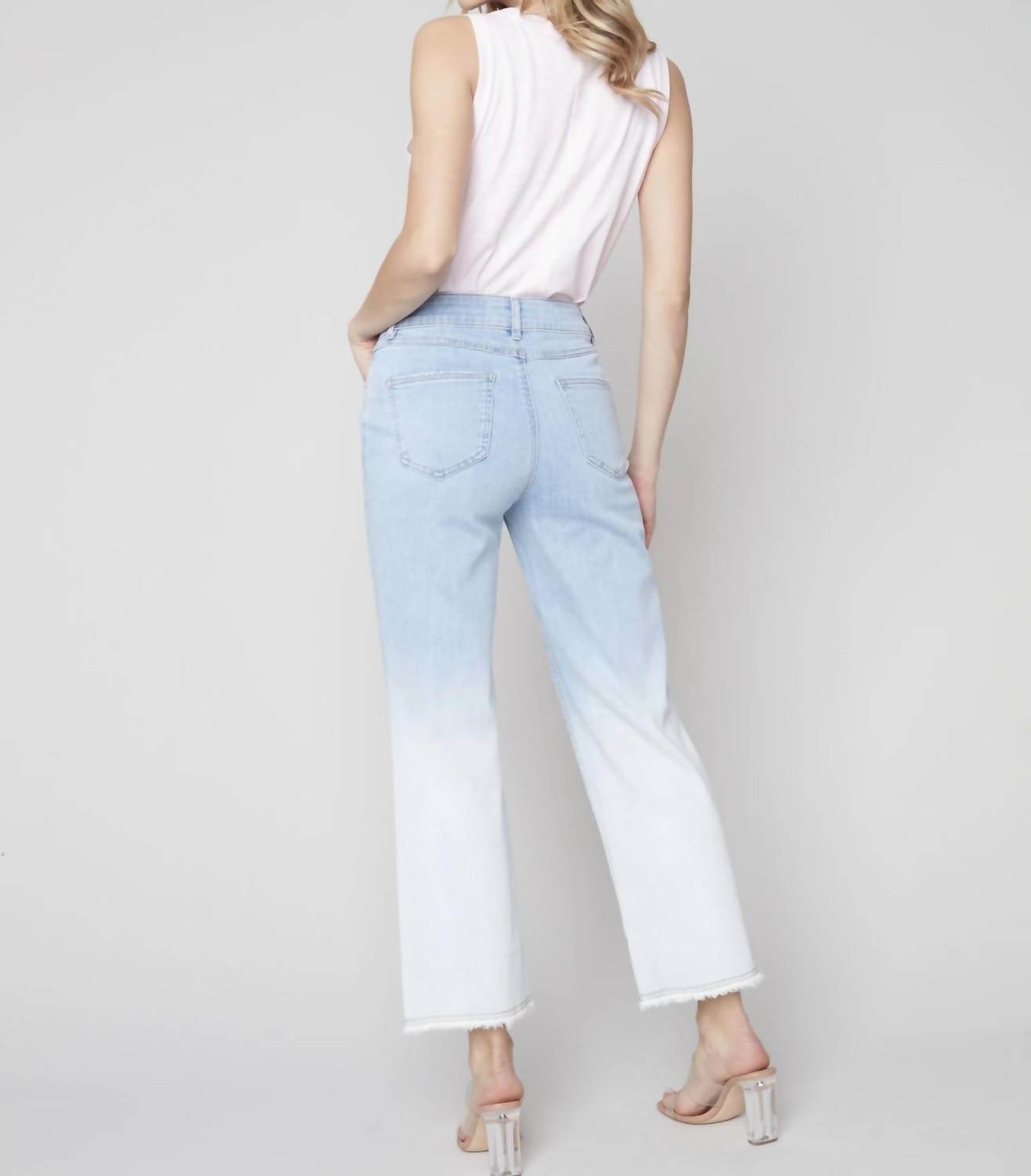 Charlie B - Wide Leg Crop Jean