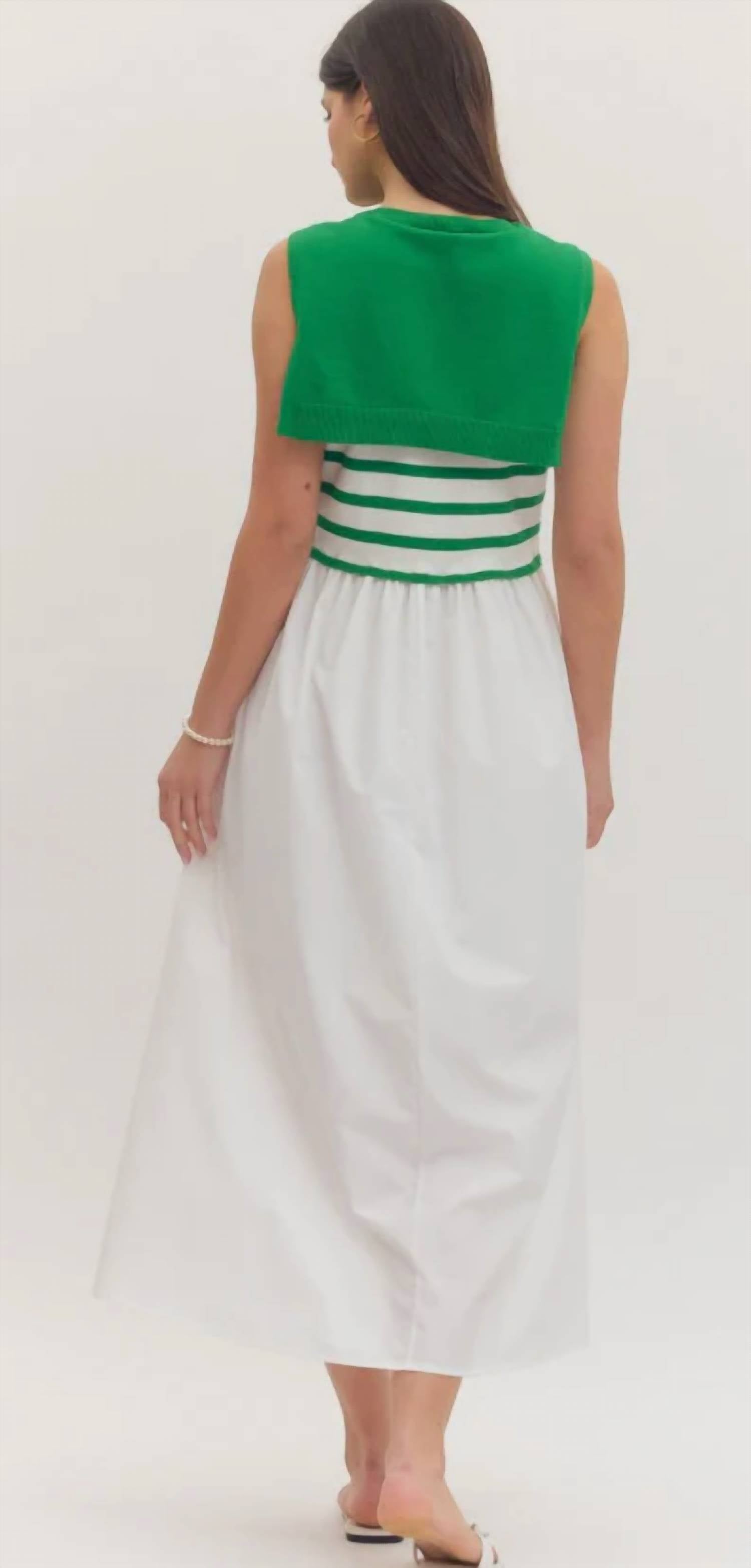 Entro - Caddy Sleeveless Midi Dress